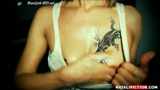 Oily Handjob POV – Natali Fiction POV!-9