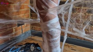 [Lil missy] Untidy Housewife Webbed, Bitten And Cocooned ...-5