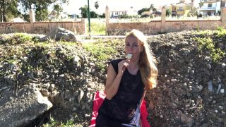 Ivy RosesMessy Popsicle Fuck In Public-1