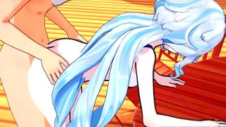 Wet Waifus - Furina gives you her Virginity after 500 years - Genshin Impact-0