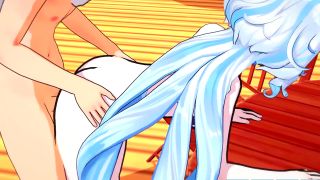 Wet Waifus - Furina gives you her Virginity after 500 years - Genshin Impact-6