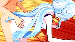 Wet Waifus - Furina gives you her Virginity after 500 years - Genshin Impact-8