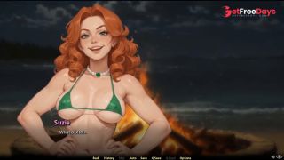 Moonripple Lake BF Lets His Girl Get Topless On The Beach So He Can Watch Her WIth Bunch Of People-7
