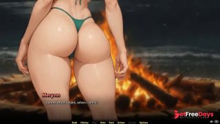 Moonripple Lake BF Lets His Girl Get Topless On The Beach So He Can Watch Her WIth Bunch Of People-9