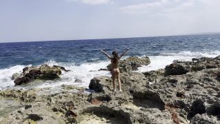 free xxx video 34 Naked Monika Fox Walking Along Reef Beach Found A Big Octopus Dildo And Fucked Her Holes on fetish porn uvula fetish-2