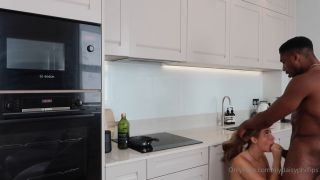 Lily Phillips - Takes BBC In The Kitchen - Teen-8