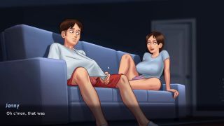 Dick Lewd Hentai Game with Footjob and Full Sex Creampie-2