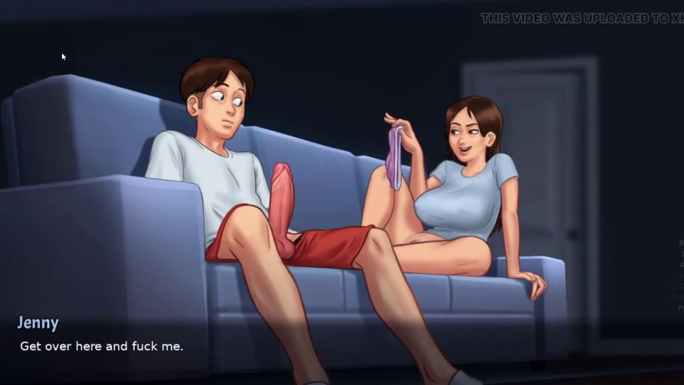 Dick Lewd Hentai Game with Footjob and Full Sex Creampie