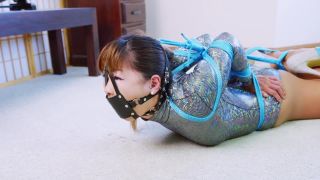 7574 Ndash Sparkly Bodysuit Hogtie Mp4-0