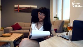 online clip 11 Czech Soles - Porn interview ends up with foot slave job, POV, cassidy klein foot fetish on pussy licking -3