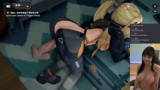 elixir_elf - Anby and Trigger treated like fuck dolls by Big Dick Guy Zenless Zone Zero Hentai-0