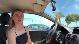 Ivy RosesBusy Parking Lot Dildo Play-0