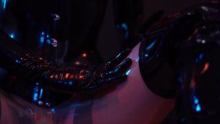 online porn clip 29 Miss Ellie Mouse – Hot Brunette in Latex Transparent Catsuit | brunette | gangbang xxx femdom findom-8