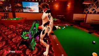 British Dog Rails a Horny Goth Chick  VR -0