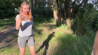 adult video clip 1 Petite Princess FemDom: Dirty Spitting Humiliation Lezdom Outdoor - ballbusting - fetish porn femdom shop-1