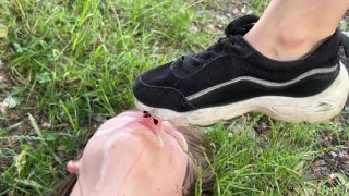 adult video clip 1 Petite Princess FemDom: Dirty Spitting Humiliation Lezdom Outdoor - ballbusting - fetish porn femdom shop-5