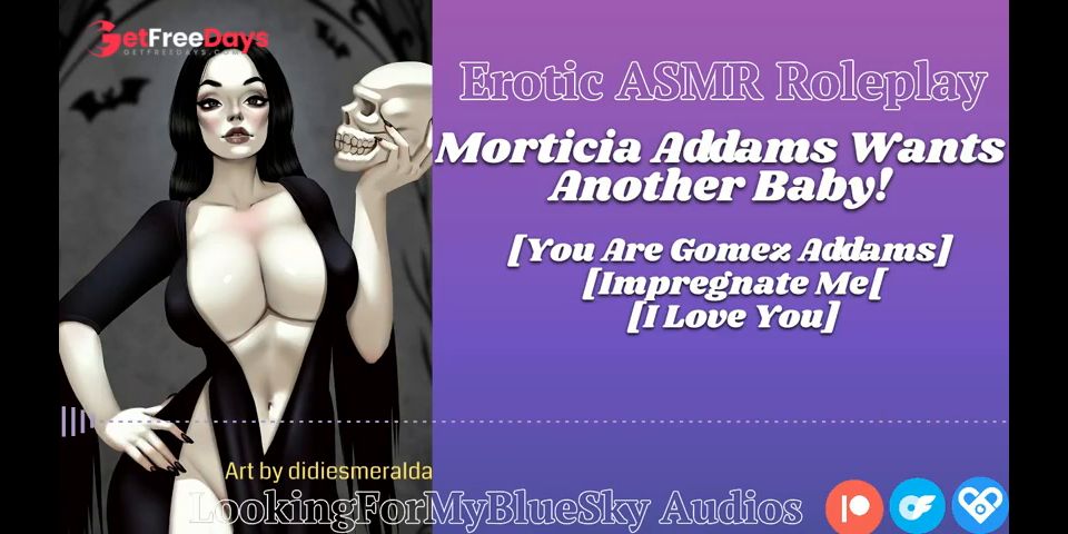 [GetFreeDays.com] Morticia Addams Wants You to Get Her Pregnant Goth Girl Creampie Hentai Roleplay Adult Film January 2023