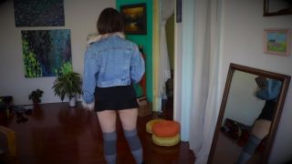 clip 9 Princess Violette - Schoolgirl Dominates - jerk off encouragement - pov english femdom-5