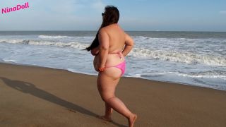 porn video 38 Nina Doll – Catwalk at the Beach Bikini and Nude BBW on milf porn bbw home video-2