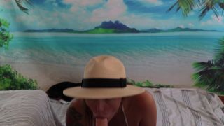 online xxx video 38 Yogabella – Sons Beach Boner - cum in mouth - cumshot femdom humiliation-5