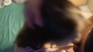 Romantic cum in mouth close-up-0