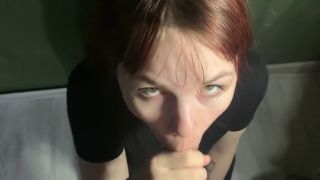 School  Pinned to the wall and Fucked a juicy redhead in the Mouth-2