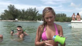 Watch a hot group of horny lesbians playing out in the water together GroupSex!-3