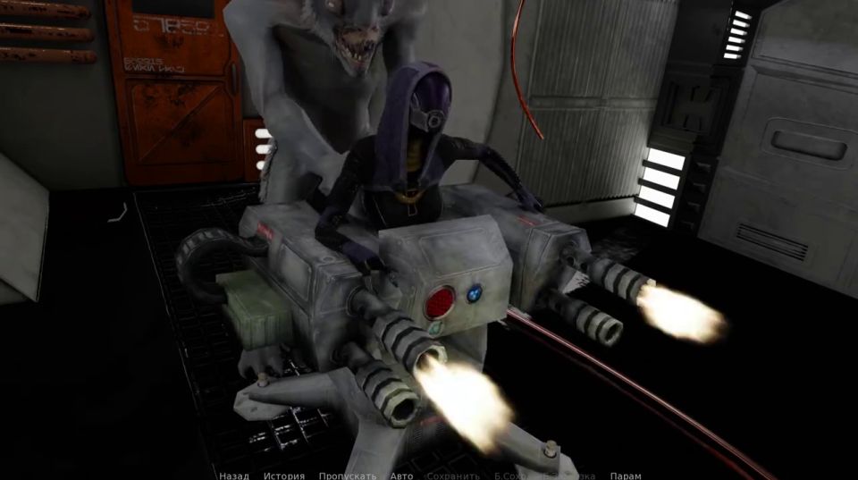 Lsd131313 - while a cute girl is being fucked she shoots monsters from a turret