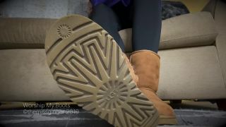 xxx video clip 17 grandma foot fetish fetish porn | The Miss Ginger - Worship My Boots | pov-1