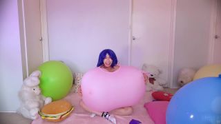 xxx clip 17 Azumi Zeitline – Breast Expansion Balloon Bounce and Pop on fetish porn heels fetish porn-3