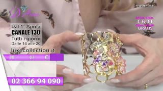 Teleshopping with huge nip slip in  Italy-5