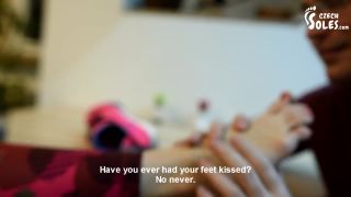 Czech SolesHurt Ankle And Her Sweaty Feet To Be Worshiped (Foot Worship, Gym Socks, Sweaty Feet, Gym Sneakers) - 1080p-4
