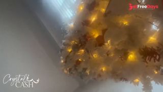 [GetFreeDays.com] Merry Masturbating Crystal Cash by the Tree With Thrusting Dildo Sex Video December 2022-9