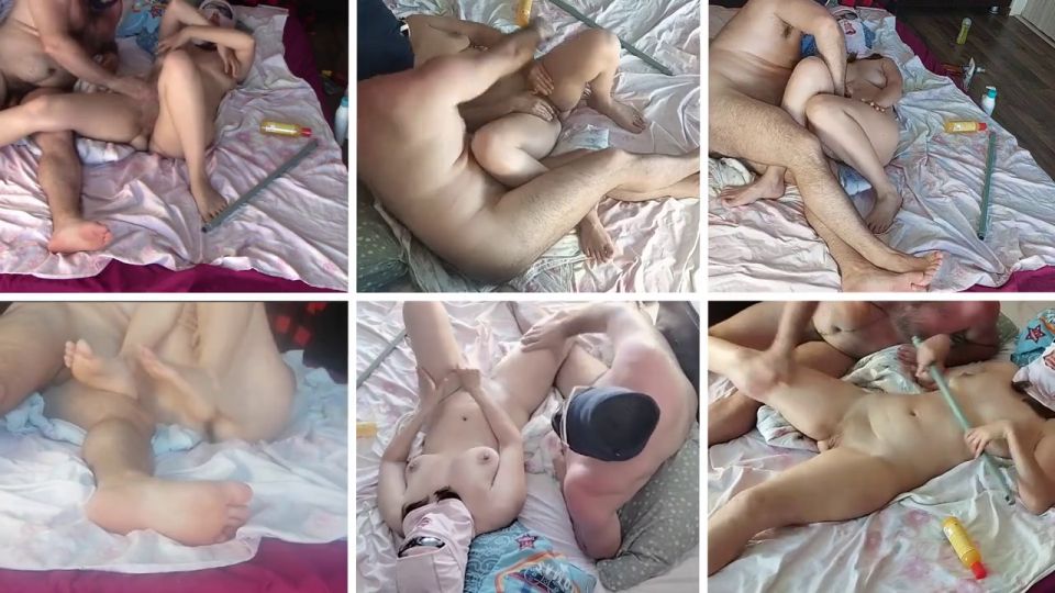 Big Ass Porn Hot amateur couple erotic massage with oil on the body.