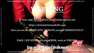 online adult video 3 ariana marie femdom fetish porn | DominatrixAnnabelle - Cling Filmed and Candle Waxed! | milking-6