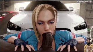 Sexy New Big Breast Bald Pussy Squid Game, Cammy Sucks BBC Cock, Widowmaker Shower Toy-7