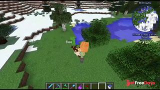 BEEE-EH-EH a night whit Bee Jenny mod Minecraft  Not Commentary-0