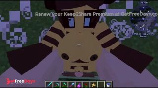 BEEE-EH-EH a night whit Bee Jenny mod Minecraft  Not Commentary-8