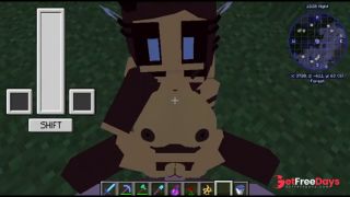 BEEE-EH-EH a night whit Bee Jenny mod Minecraft  Not Commentary-9