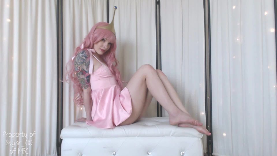 MySkylarRaye in Princess Bubblegum Creamy Cum - myskylarraye - milf porn 