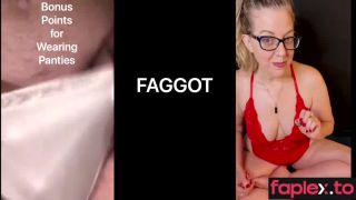 [GetFreeDays.com] Goddess Destruction 5 Tasks For Faggots Adult Stream March 2023-3