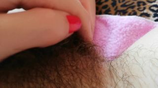 cuteblonde666 Big clit in the hairy bush - Extreme Close-ups-5