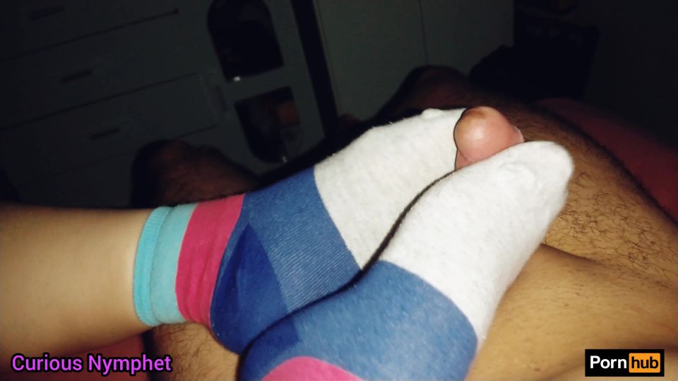 Curious Nymphet socks foot fethis foot worship Foot salve foot femdom f