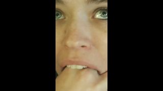 Yogurt Play In Mouth  Throat With A Regurgitation Ending 1080p-8