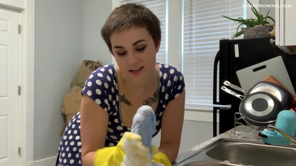 free porn clip 33 Nina Crowne – Soapy Handjob & BJ - jerkoff instructions - masturbation porn catwoman femdom
