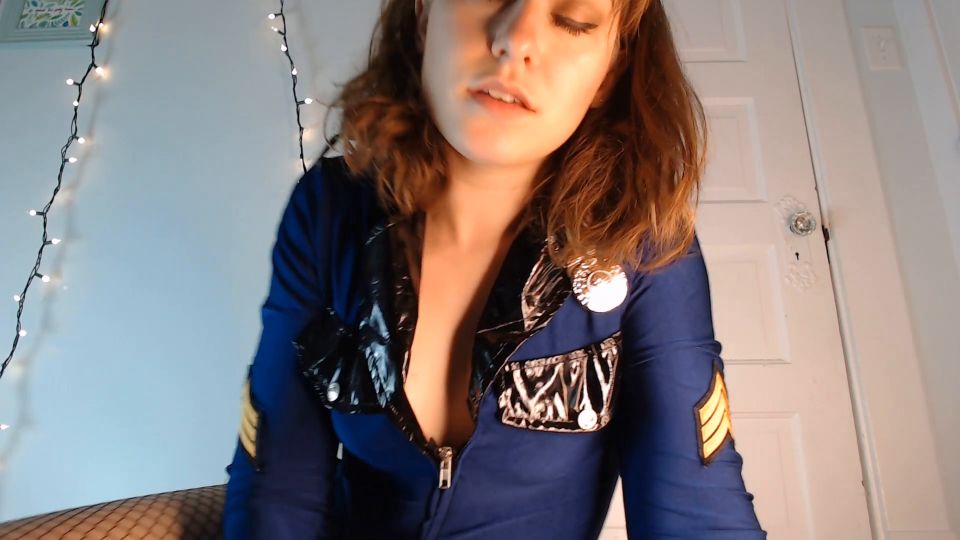 Saradoesscience - Sexy Officer Humiliation JOI