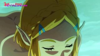 Zeldas Sexual Date at the Royal Pool A Lustful Visitor Brings an Unexpected Twist HENTAI Parody-5