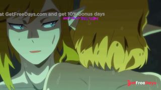 Zeldas Sexual Date at the Royal Pool A Lustful Visitor Brings an Unexpected Twist HENTAI Parody-7