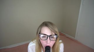 MissPrincessKay115 - Nerdy Schoolgirl Deepthroating First Bbc-5