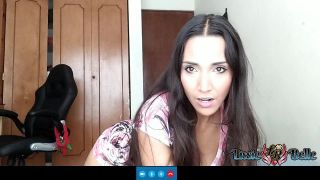 adult video clip 34 Video chat call teasing GF makes you jealous on femdom porn hard crush fetish-3